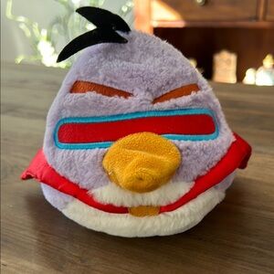 Space lazer Purple Angry Bird Plush Toy